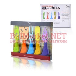 Сет 5бр. ножове за рязане на сирене